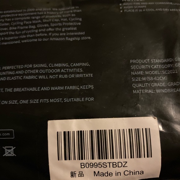 MLD Winter Beanie Hat
Sports Running Motorcycle Cycling Skull Cap Helmet Liner - Picture 10 of 10